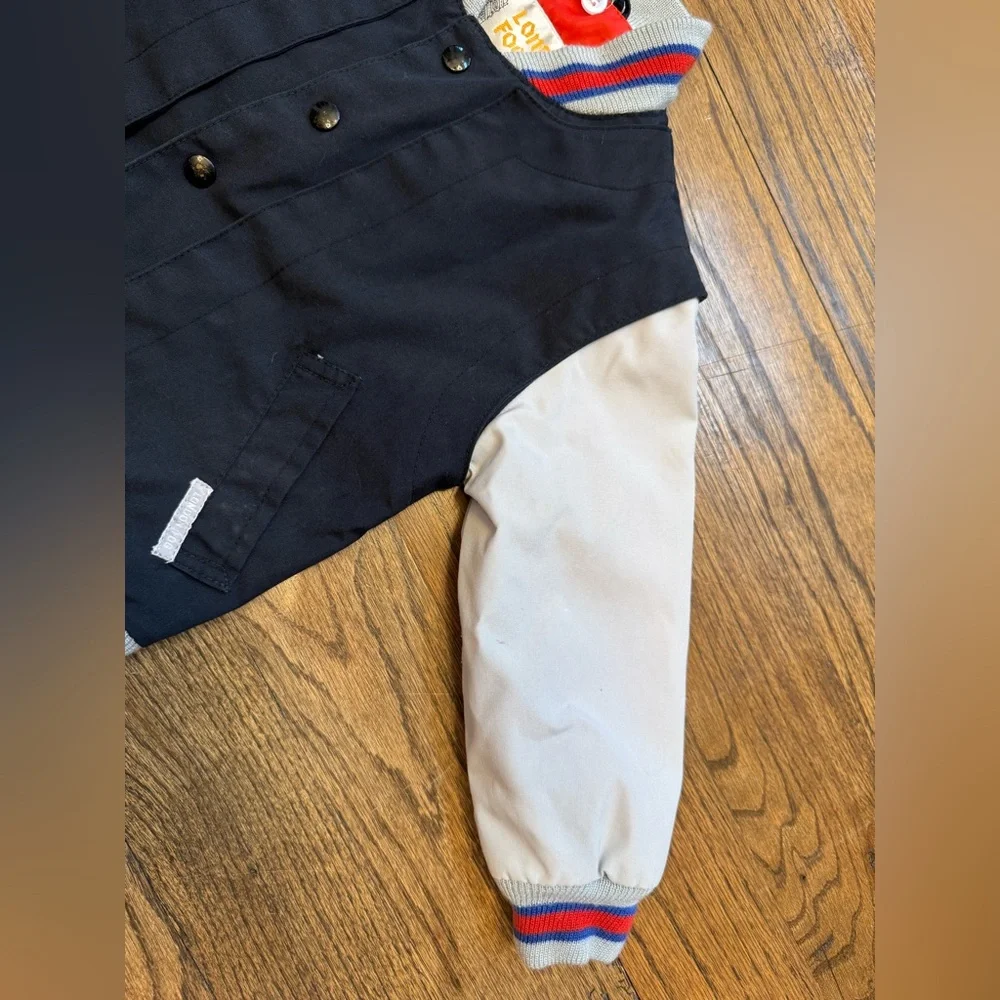 London Fog vintage kids bomber jacket, size 3-4